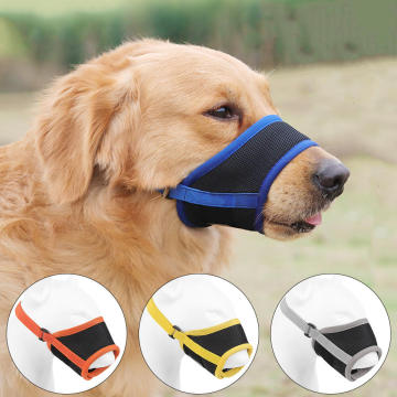Custom Mesh Dog Mouth Muzzle for Biting, Barking, and Chewing Control
