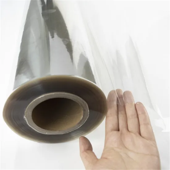High Transparent PET Film Roll Virgin Polyester Film for Printing and Die Cutting