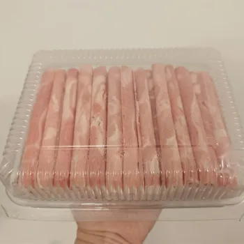 PET/PVC/PS/PP Meat frozen packaging box
