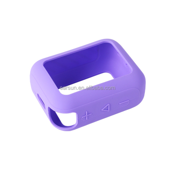Soft Silicone Cover Case for JBL GO 4 Portable Speaker - Protective Carrying Case Accessory