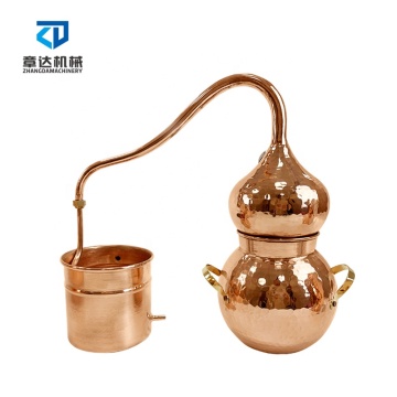 Mini Red Copper Essential Oil Distiller Stove/Induction Cooker for Herbs