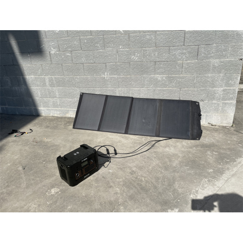 Cargador de panel solar de cuaderno portátil plegable 200W