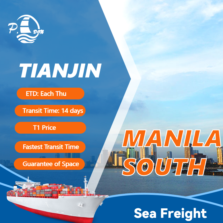 Sea Freight From Tianjin To Manila South Png