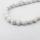 Perles rondes naturelles de Howlite de pierre gemme lâche de 14MM pour faire des bijoux