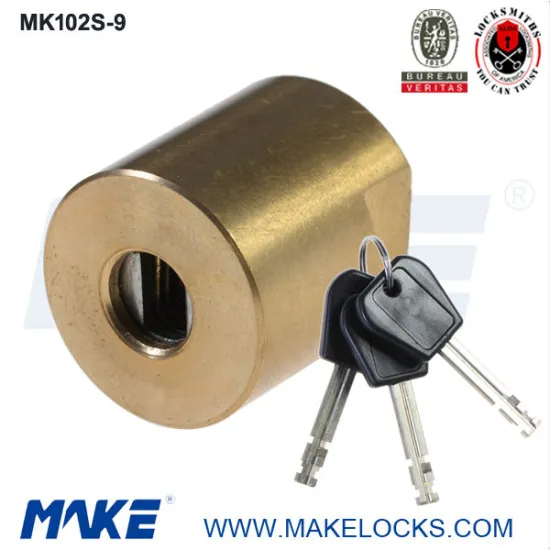 MK102S-9 high security Brass vehicle lock