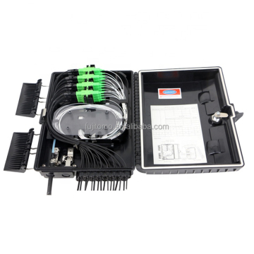 16 -Core Plc Splitter Nap Box - 16 Port SC UPC Blue &amp; SC APC Green CTO ftth