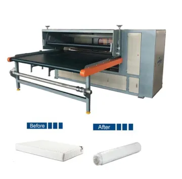 Durable mattress packaging machine