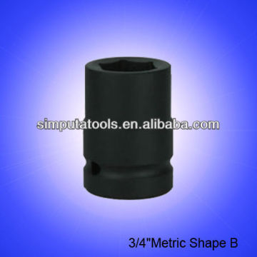 3/4"Metric Impact Socket B