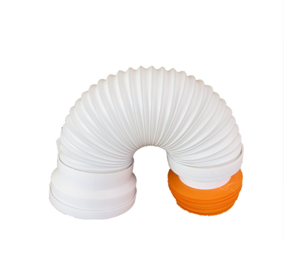 土壌パイプ排水配管のための浴室廃棄物パイプの使用耐久性のあるWCパンコネクタPPトイレ接続チューブ