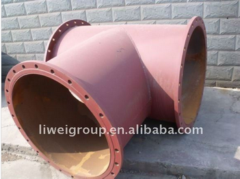 ASTM A234 carbon seamless straight Tee