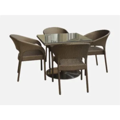 Outdoor Aluminum Furniture Dining Set