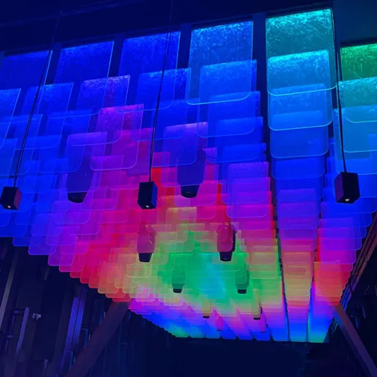 Customize LED Acrylic Light Guide Panel for Night Club Stage Lighting
