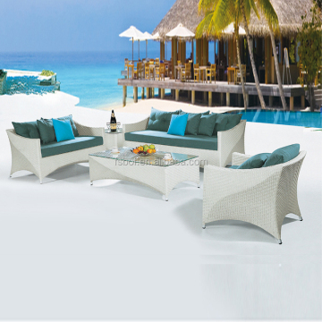 White Sectional Modern Sofa for Outdoor or Living Room - A5002