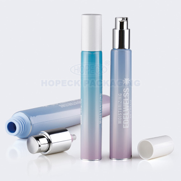 Round shape tube with pump, 30ml HPK-PLATP102-00009W