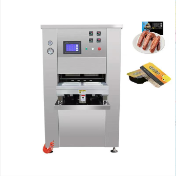 Nitrogen Gas Flushing Vacuum Sealer for Meat and Fast Food Packaging