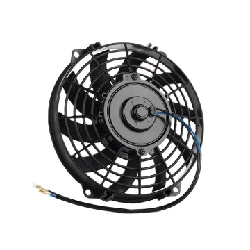12V 24V Car Accessories Radiator Cooling Fan 4W 10 Skew Blade Axial Flow Fan