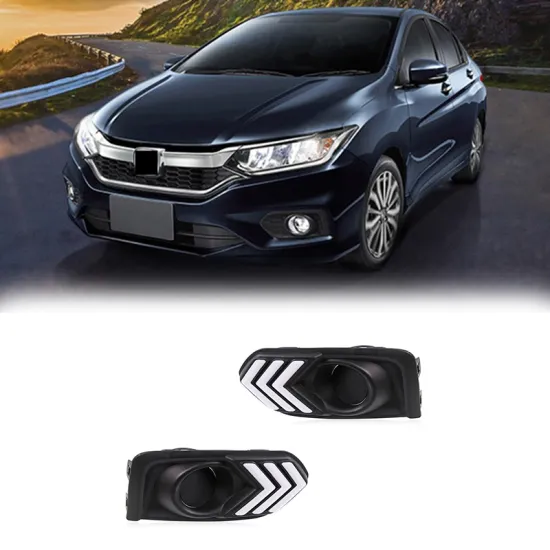 Gobison High Quality Daylight LED Front Bar Lamps for Honda City 2017-2018 Turn Signal Light