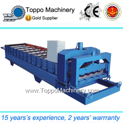 Color Steel Roof Tile Roll Forming Machine