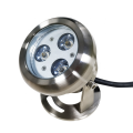 Vente chaude 3W Led lumière sous-marine pour fontaines