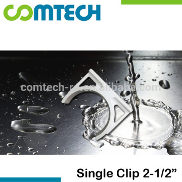 2.5 Inch Single Plastic Clip Mounting Clips for Home RO Systems