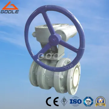 Gear Operated Ceramic Lined Floating Ball Valve (GQ341TC)