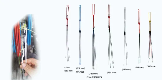 Jacquard Leno Heald Weaving Loom