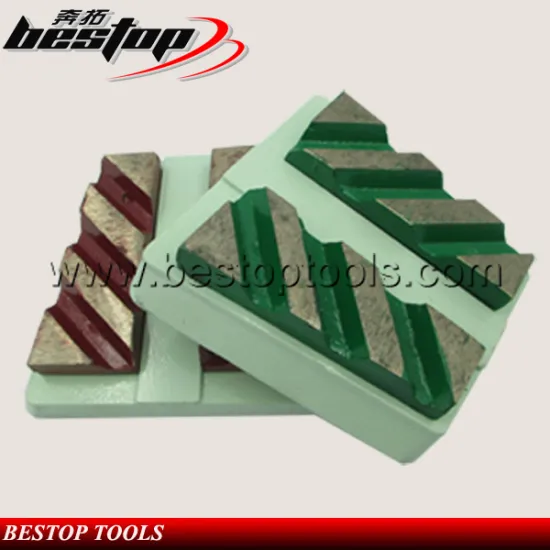 Bestop Hot Sale Frankfurt Metal Bond Diamond Grinding Block for Granite and Marble Polishing