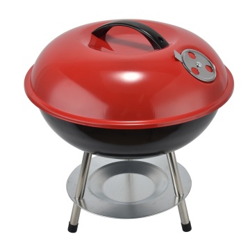 Portable 14 Inch Charcoal BBQ Grills: Perfect Party Cooking Tools and Set for Outdoor Gatherings