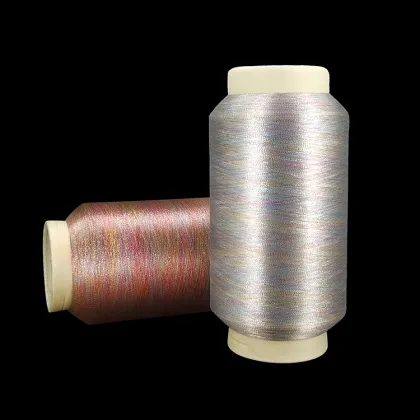 Polyester lurex yarn melange yarn Metallic Yarn