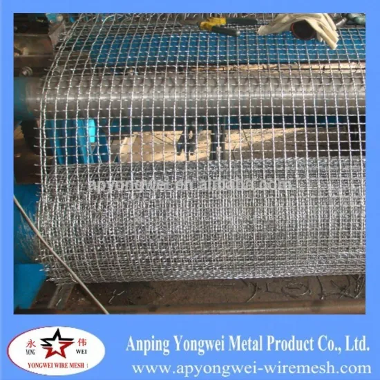 YW-Galvanized Square Wire Mesh for commercial screening applications