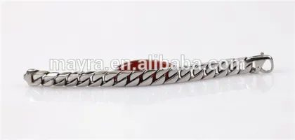 alibaba website stainless steel jewelry high polish casting bracelet