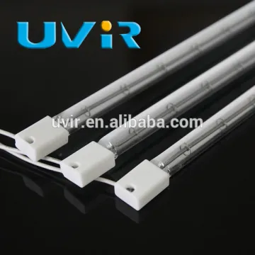 Halogen infrared single tube short wave white reflector emitter