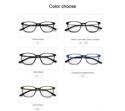 Tr90 Anti-Blue Light Computer Glasses for Myopia Protection