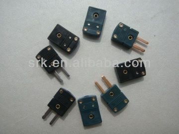 Miniature S Thermocouple Connectors Green