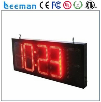 led digital clock display industrial timer led display led time and temperature display