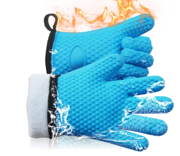 Heat Resistant Silicone Kitchen Oven Gloves