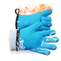 Gants de cuisine de cuisine en silicone résistant à la chaleur