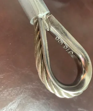 7X7 stainless steel wire rope 5mm 316