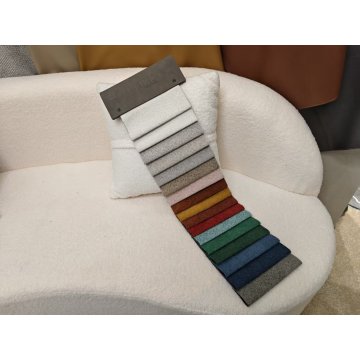 Nueva tela de tapicería de terciopelo premium