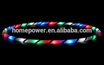 2015 hot products !!!led glow hula hoops