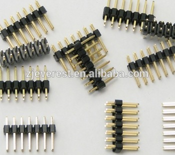 2.54mm pitch Breakable Pin Header Connector Strip can be customized