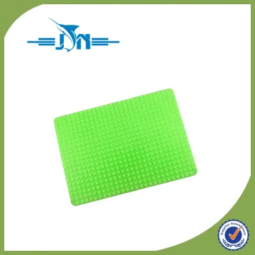 Plastic silicone makeup brush cleaning mat factory direct-sale
