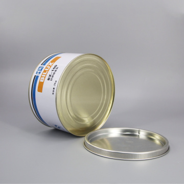 Wholesale 2KG Metal Tin Can With Open Lid