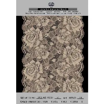 silver lace fabric 5913