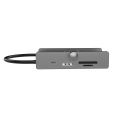 USB-C Clamp Hub Adapter Dock 8-в-1 4K HDMI