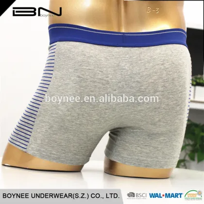 New style OEM seamless organic cotton men underwear wholesale