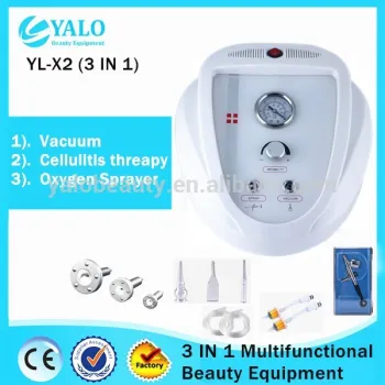 YL-X2 (3 In1) Multifuntional Oxygen Spray Vacuum Slimming Black-head Removal Device