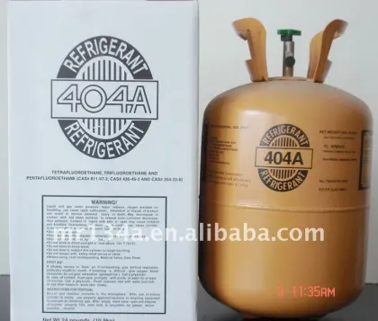 mixed refrigerant gases r404a