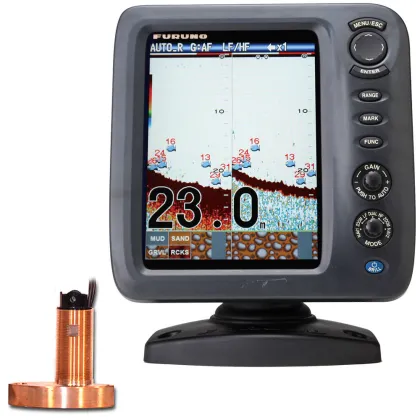 Furuno FCV587 8.4" Color Fishfinder Combo w/600W Thru-Hull Triducer w/Fairing Bl