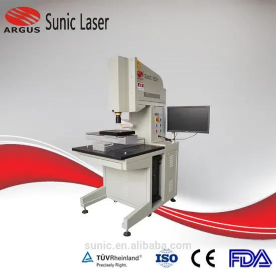 2016 hot sale low price 20W Fiber Laser scribing- cell Machine 200mm/s max scribing speed